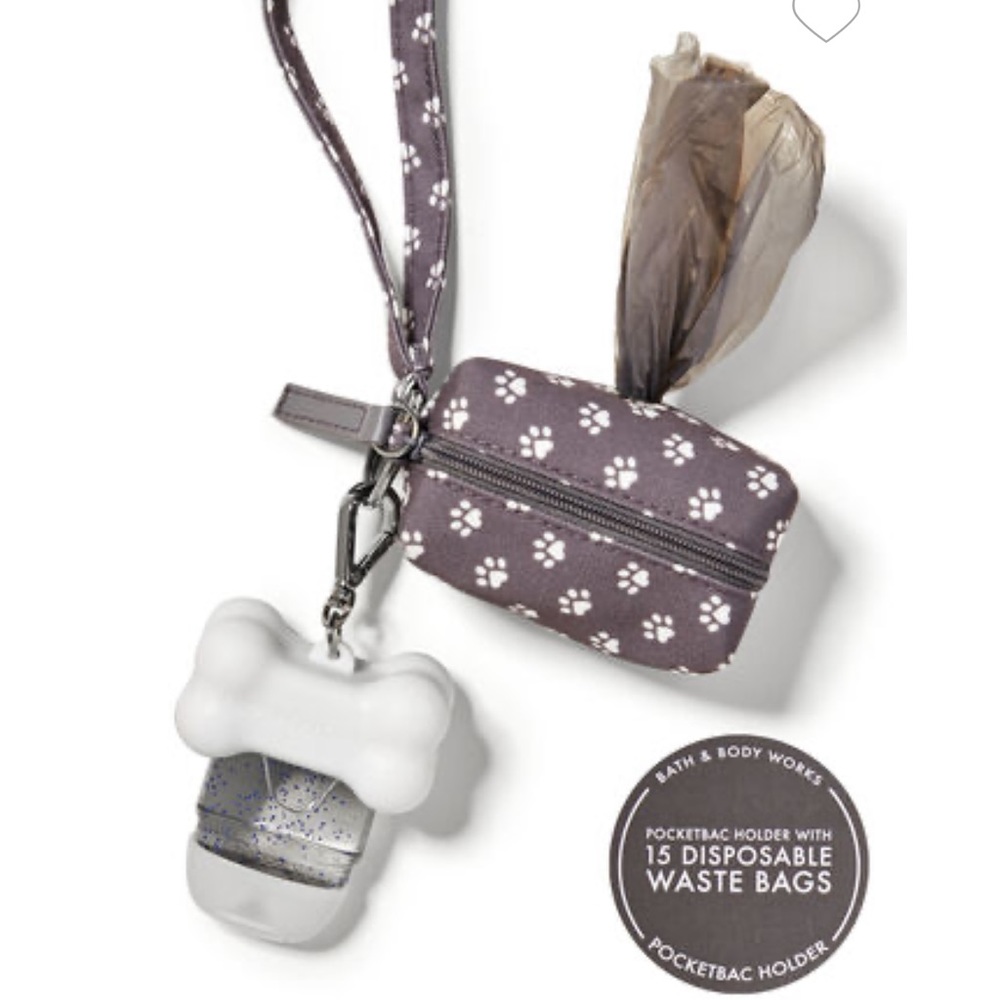 Bath & Body Works Wearable Doggie Clean-Up Bags and Pocketbac holder